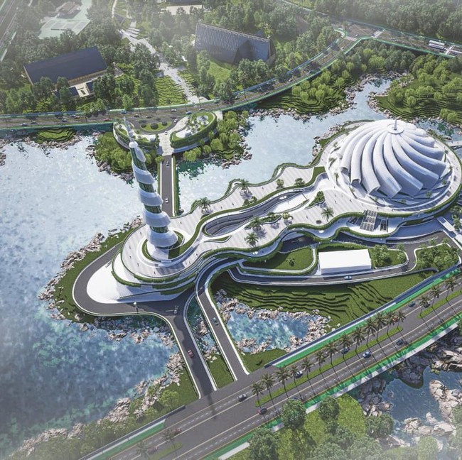 Megah! Potret Terbaru Masjid Negara IKN yang Sudah Mau Rampung