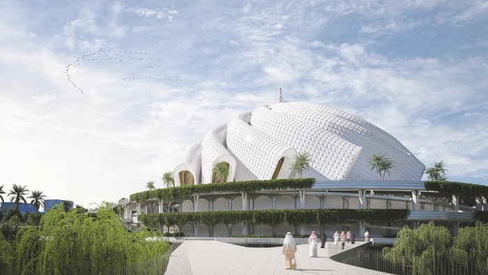 Desain Masjid Negara di IKN