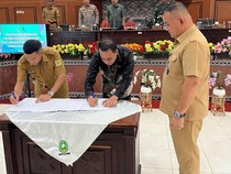 Dinas PMD Sinjai dan Bank Sulselbar Teken MoU Kemudahan Pembayaran Non Tunai