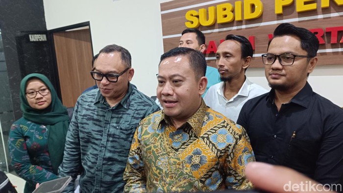 DPW PKB laporkan Lukman Edy ke Polda Jateng, Selasa (6/8/2024).