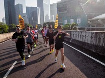 Genjot Latihan Fisik Jelang Ajang Marathon Internasional