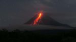 Potret Guguran Lava Pijar dari Gunung Merapi yang Erupsi