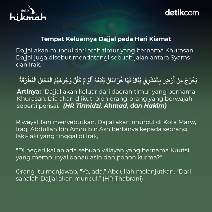 Infografis Dajjal Infografis Dajjal