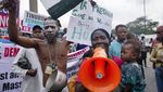 Warga Nigeria Protes Krisis Ekonomi Makin Memburuk
