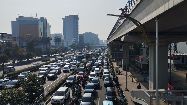 Faktor yang Bikin Tingkat Kemacetan Jakarta Menurun