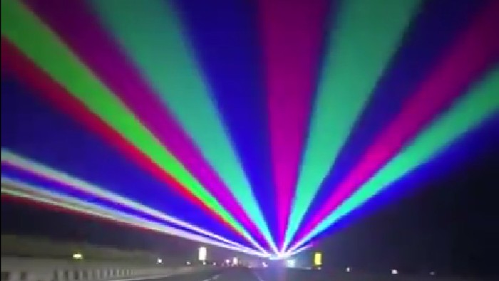 Laser anti kantuk tengah diuji coba di China.
