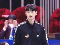 8 Foto Pemain Voli Korea Ganteng yang Viral, Disebut Mirip Kim Soo Hyun