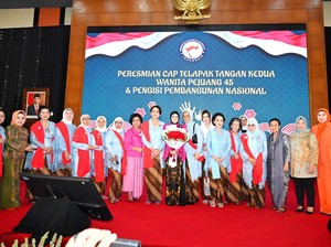 Peresmian Cap Tangan PWP 45, Plt Sekjen MPR Bicara Kesetaraan Gender