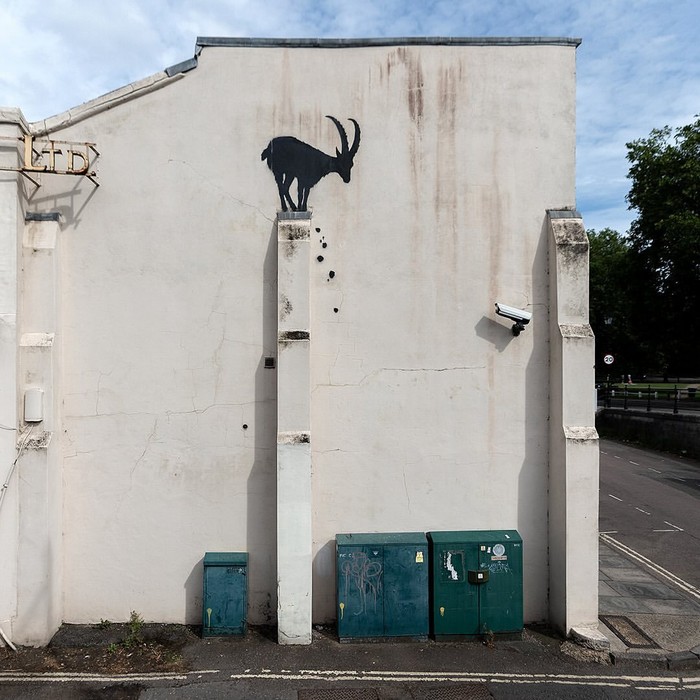 Mural Banksy di London Mural Banksy di London
