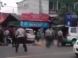 Tabrakan dengan Mobil, Pengendara Motor di Tabanan Tewas