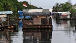 Perahu Eretan Masih Jadi Pilihan Transportasi di Jakarta