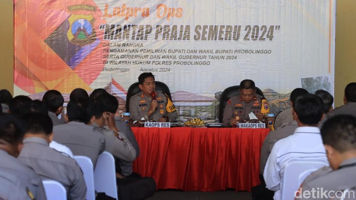 Polres Probolinggo Gelar Latihan Pra Operasi (Latpraops) Mantap Praja Semeru