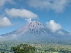 Gunung Semeru Alami 5 Kali Erupsi dalam Sehari, Muntahkan Abu 500 Meter