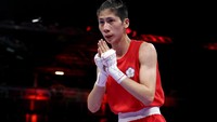 Setali tiga uang dengan Imane Khelif, Lin Yu-ting asal Taiwan juga disebut punya biologis laki-laki. Karena pencoretan itu, Khelif dan Lin Yu-ting dituduh transgender dan macam-macam di Olimpiade 2024. (Getty Images/Richard Pelham)