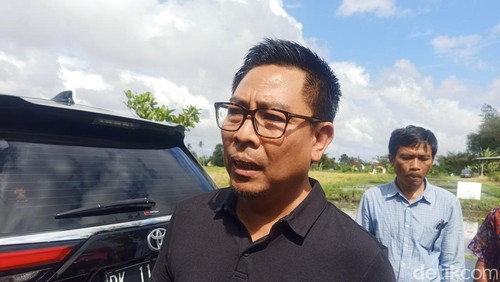 Wakil Wali Kota Denpasar I Kadek Agus Arya Wibawa saat ditemui di Penatih, Denpasar, Bali, Selasa (6/8/2024). (Ni Made Lastri Karsiani Putri/detikBali)