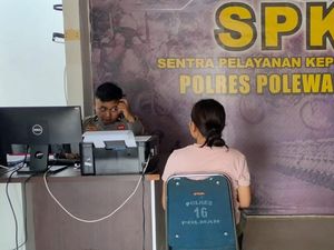 Wanita di Polman Tikam Istri Kedua Suami gegara Cemburu Jadi Tersangka