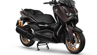 Seperti dikutip dari Greatbiker, Xmax Tech Max merupakan varian tertinggi dari Xmax. Model ini akan mendapatkan mendapat jok premium Special Tech Max, dengan plat chrome permukaannya menggunakan kulit sintetis. Foto: Dok. Yamaha