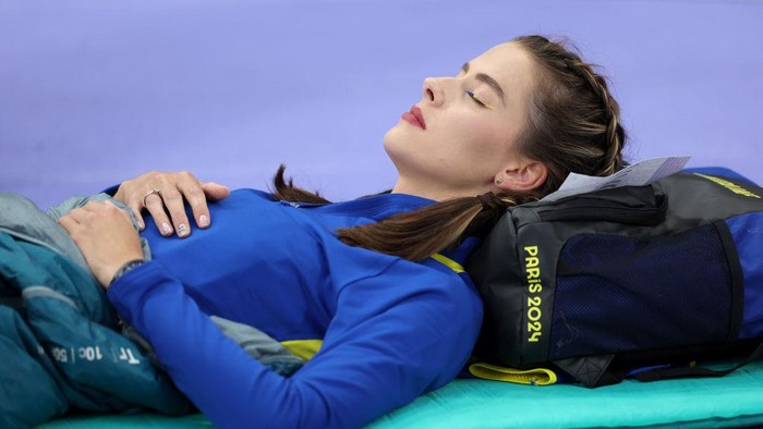 Kata Ahli Tidur soal Atlet Berjuluk Sleeping Beauty Yaroslava Mahuchikh asal Ukraina