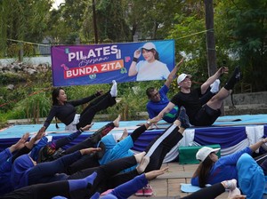 Zita Anjani Ajak Ibu-ibu Olahraga: Tanggung Jawab Besar, Jadi Harus Sehat