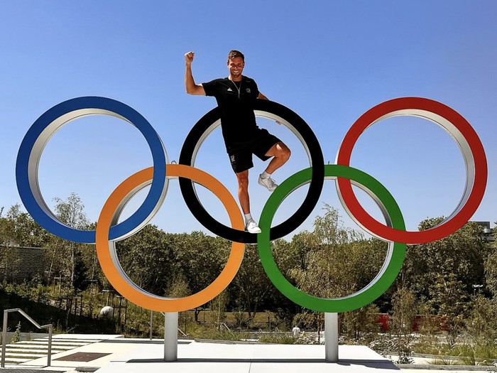 Atlet Dayung Robbie Manson di Olimpiade 2024