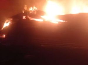 Gudang Kayu Milik Susi Pudjiastuti Hangus Terbakar
