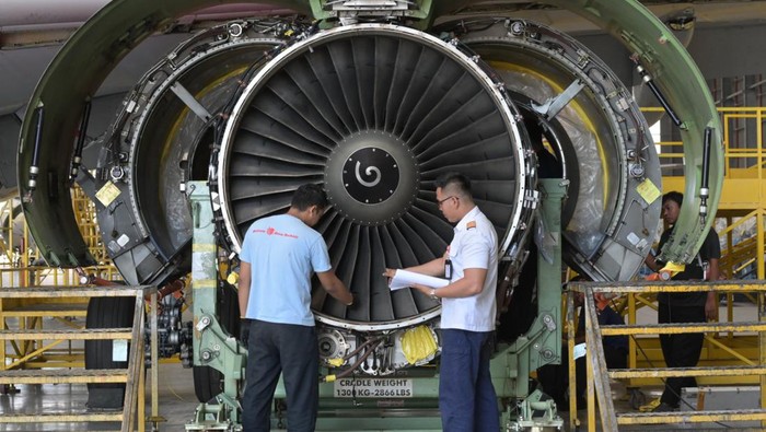 Bengkel pesawat Lion Air
