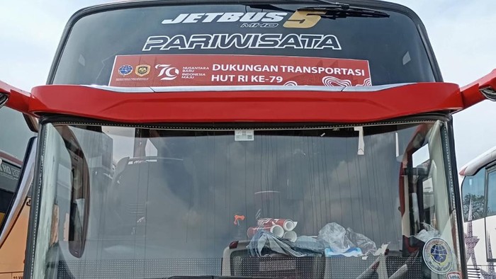 Bus untuk 17 Agustus di IKN