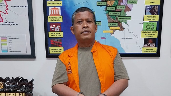 DPO kasus penjualan rokok tanpa cukai, Amaludin Batubara, usai ditangkap kejaksaan