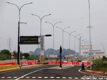 Potret Jalan Tol Serbaraja Seksi 1B yang Akan Segera Beroperasi