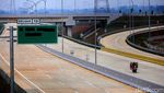 Potret Jalan Tol Serbaraja Seksi 1B yang Akan Segera Beroperasi Potret Jalan Tol Serbaraja Seksi 1B yang Akan Segera Beroperasi