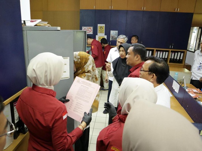 Kejati Lampung menggeledah kantor PDAM Way Rilau terkait dugaan korupsi