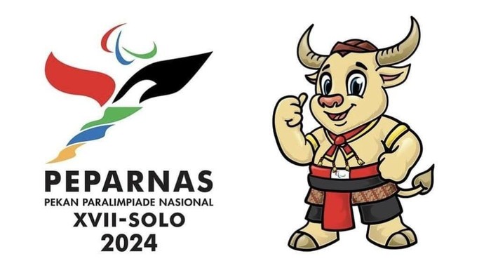 Logo dan maskot Peparnas 2024