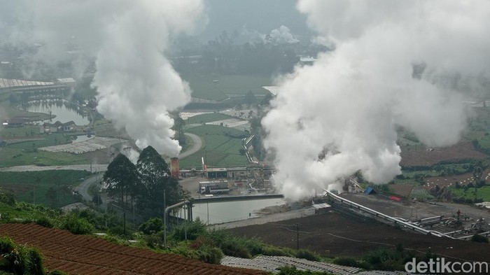 Lokasi pemanfaatan panas bumi di Kecamatan Batur, Banjarnegara, Jateng