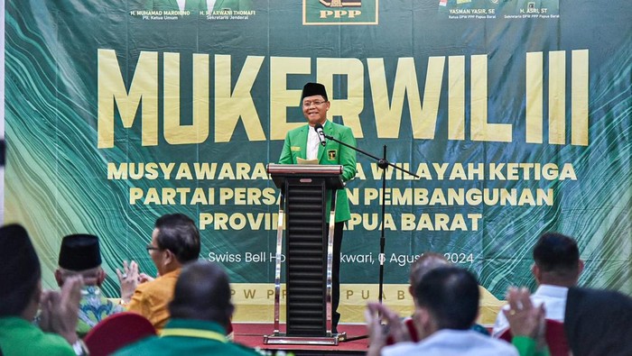 Mardiono Hadiri Mukerwil PPP Papua Barat (dok.ist)