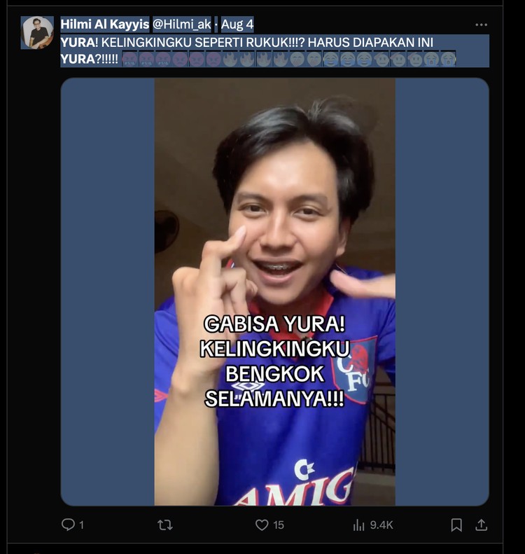 Meme Gak Bisa Yura