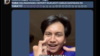 Gak bisa Yura, kelingkingnya bengkok selamanya. Foto: Twitter