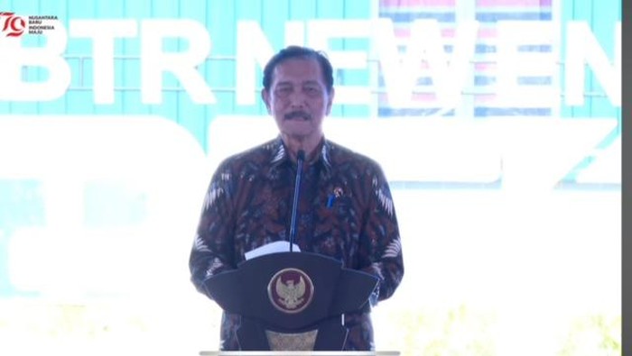Menko Marvest Luhut Binsar Pandjaitan (Tangkapan Layar)