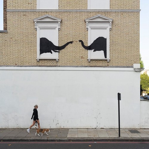 Mural Banksy di London