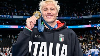 Nicolò Martinenghi, atlet renang dari Italia. Foto: Screenshot/Instagram