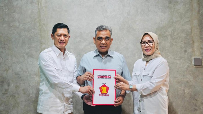 Pasangan Deden Nasihin- dr Efa terima rekomendasi dari Partai Gerindra