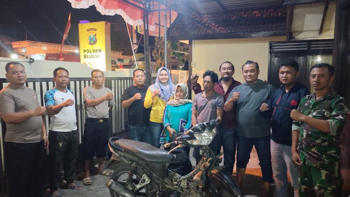 Pelaku curanmor ditangkap anggota Polsek Bluluk Lamongan