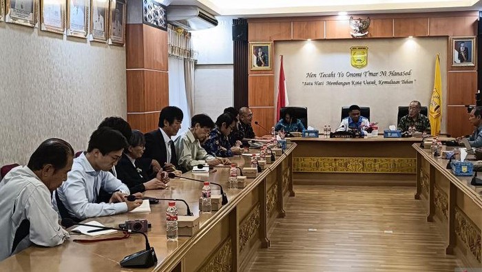 Pertemuan Pemkot Jayapura dengan perwakilan Pemerintah Jepang