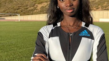 Fatima Diame, atlet laro dari Spanyol. Foto: Screenshot/Instagram