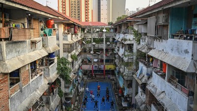 Potret Kehidupan di Rumah Susun Bidara Cina