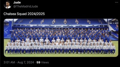 Meme Chelsea Obesitas: Kipernya Saja 7, Mau Bikin Liga Sendiri?