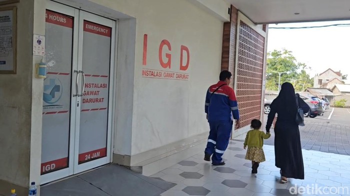 Suasana di RS Graha Bhakti Medika Klungkung, Rabu (7/8/2024).