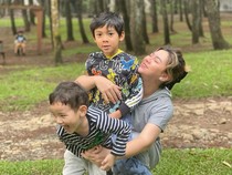 Vicky Shu Bakal Kasih PS ke Anak karena Gigih Berpuasa