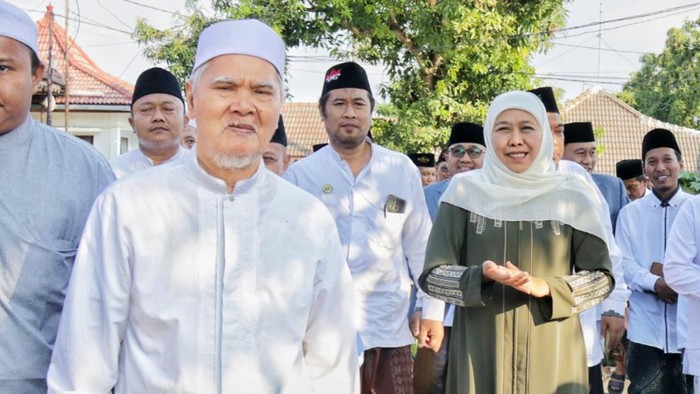 Wakil Rais Aam PBNU, KH Afifuddin Muhajir, mendoakan agar Khofifah Indar Parawansa kembali menjadi Gubernur Jawa Timur. (dok Istimewa)
