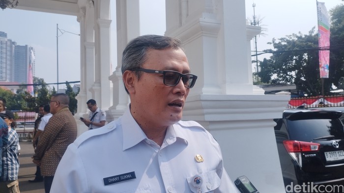 Wali Kota Jakpus Dhany Sukma (Brigitta Belia Permata Sari/detikcom)
