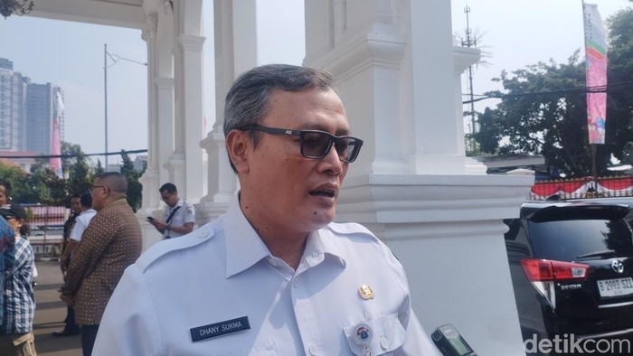 Wali Kota Jakpus Dhany Sukma (Brigitta Belia Permata Sari/detikcom)